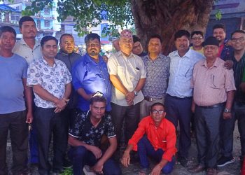 समाजवादी मोर्चा घोषणाको खुसीयालीमा सुनसरीको झुम्कामा दिप प्रज्वलन