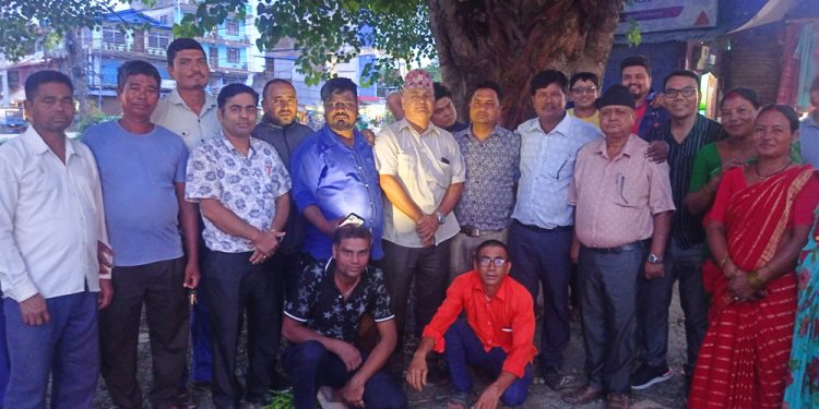 समाजवादी मोर्चा घोषणाको खुसीयालीमा सुनसरीको झुम्कामा दिप प्रज्वलन