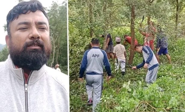 युवराज श्रेष्ठको नेतृत्वमा वागेश्वरी वन; ‘जंगलको झाडी सफाइ’ गर्दै पहिलो थालनी