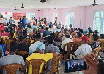 रामधुनीमा माओवादीको पार्टी स्कुलिङ तथा जागरण कार्यक्रम