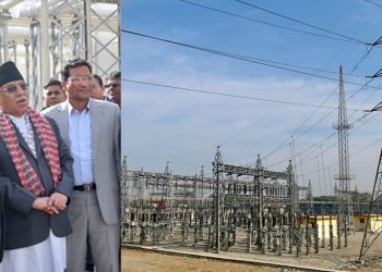 ४ अर्ब लागतमा सञ्चालनमा आयो इनरुवा सबस्टेसन, प्रधानमन्त्री प्रचण्डले गरे उद्घाटन