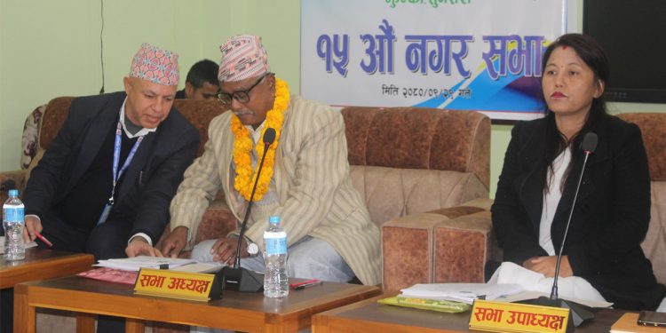 रामधुनीका करार कर्मचारीलाई माघ महिनादेखि स्थायी कर्मचारी सरह तलव दिइने