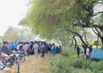 भारतीय गाडीको ठक्करले सुनसरीको झुम्कामा सिटी सफारी चालक महिलाको मृत्यु