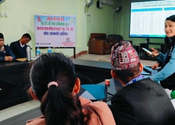 ‘एचपिभी’ खोप अभियान–२०८१ : रामधुनीका स्वास्थ्यकर्मीलाई तालिम