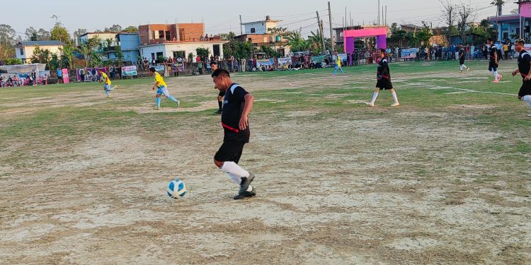 रामधुनीमा भेट्रान फुटबल प्रतियोगिता : आयोजकसँग कमलामाई भेट्रान ६–० ले पराजित