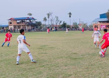 रामधुनी मेयर कम भेट्रान फुटबल : बिराटनगरलाई पराजित गर्दै राजावास सेमिफाइनलमा प्रवेश