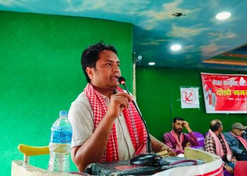 माओवादी केन्द्र रामधुनी नगर अध्यक्षमा पुनः बलराम निर्वाचित