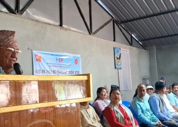 इनरुवा–५ मा एमालेको ‘जरा अभियान’ सम्पन्न