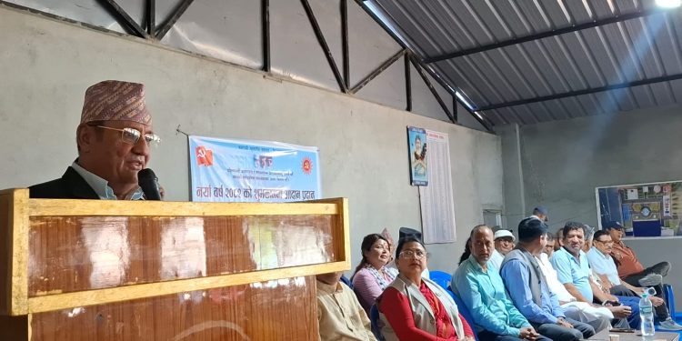 इनरुवा–५ मा एमालेको ‘जरा अभियान’ सम्पन्न