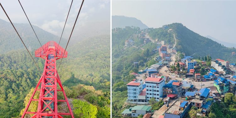 शीतलता अनुभूतिसँगै ‘स्काई वाक’ अवलोकन गर्न भेडेटार पुग्छन् पर्यटक