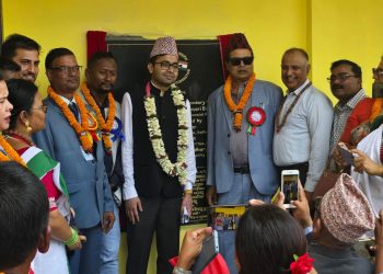 रामधुनी नगरपालिकाको तीन बर्ष : भारतको सहयोगमा बनेको भासी स्कुलको भवन हस्तान्तरण