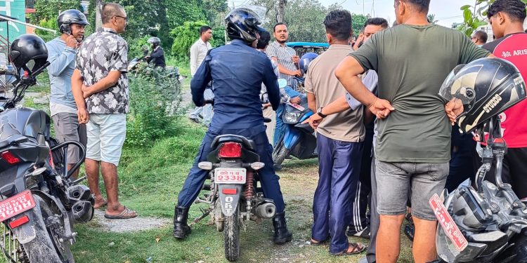 ठगीमा संलग्न व्यक्ति प्रहरीको बाइक चढेर हिँडेको खुलेपछि सुरक्षा संयन्त्रमाथि नै प्रश्न