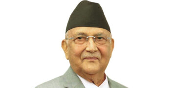 अध्यक्ष ओलीको रिहाइको माग गर्दै एमाले शीर्ष नेताहरू सडकमा