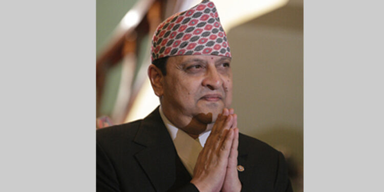 पोखरामा पूर्वराजा ज्ञानेन्द्र शाहको परिवार