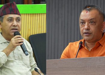 गगनलाई विश्वप्रकाशको बधाईसँगै सुझाव– देशलाई गन्तव्यमा पुर्‍याउनुछ, फरक मत र मनलाई जोडेर अघि बढ्नू
