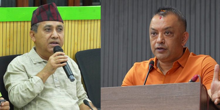 गगनलाई विश्वप्रकाशको बधाईसँगै सुझाव– देशलाई गन्तव्यमा पुर्‍याउनुछ, फरक मत र मनलाई जोडेर अघि बढ्नू